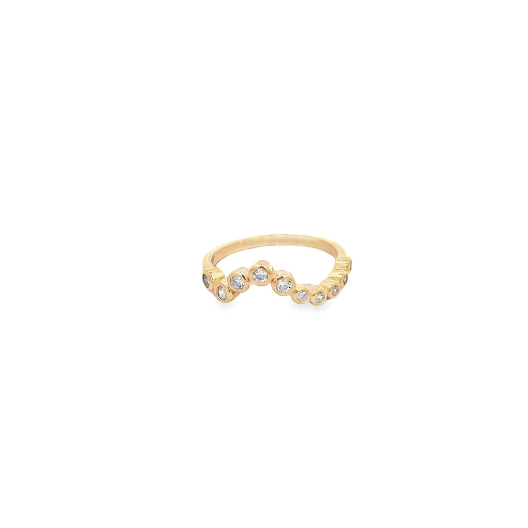 Celeste Curve Ring