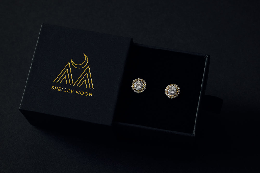 Diana Diamond Studs