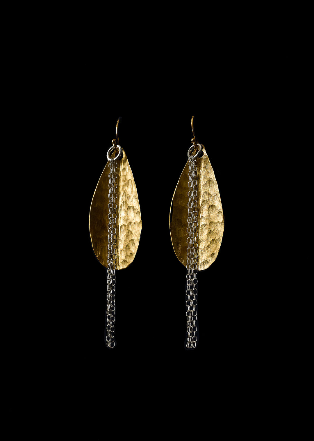 Gloria Gold Leaf Earrings