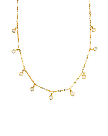 Crystal Rolo Necklace