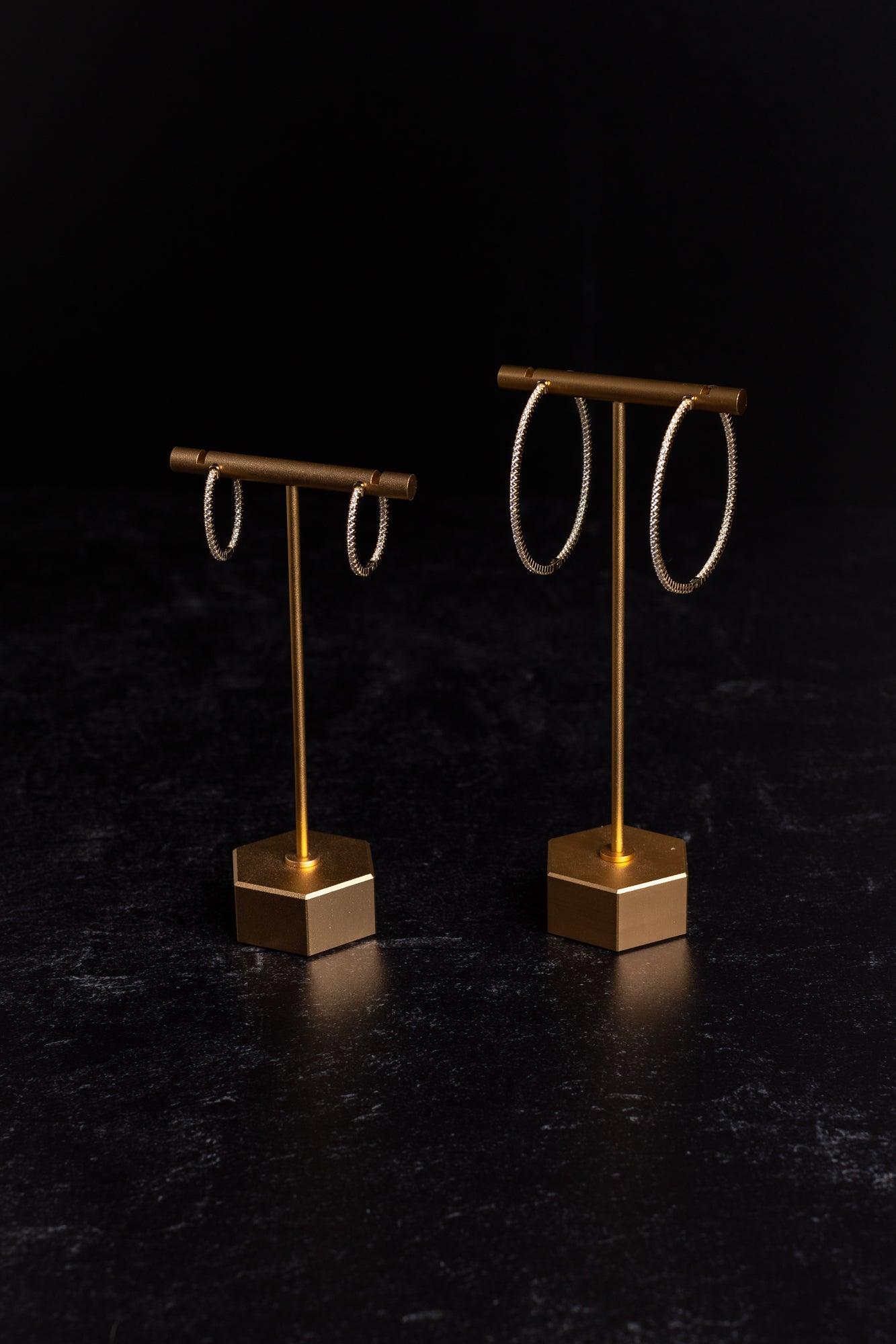 Caroline Diamond Hoops