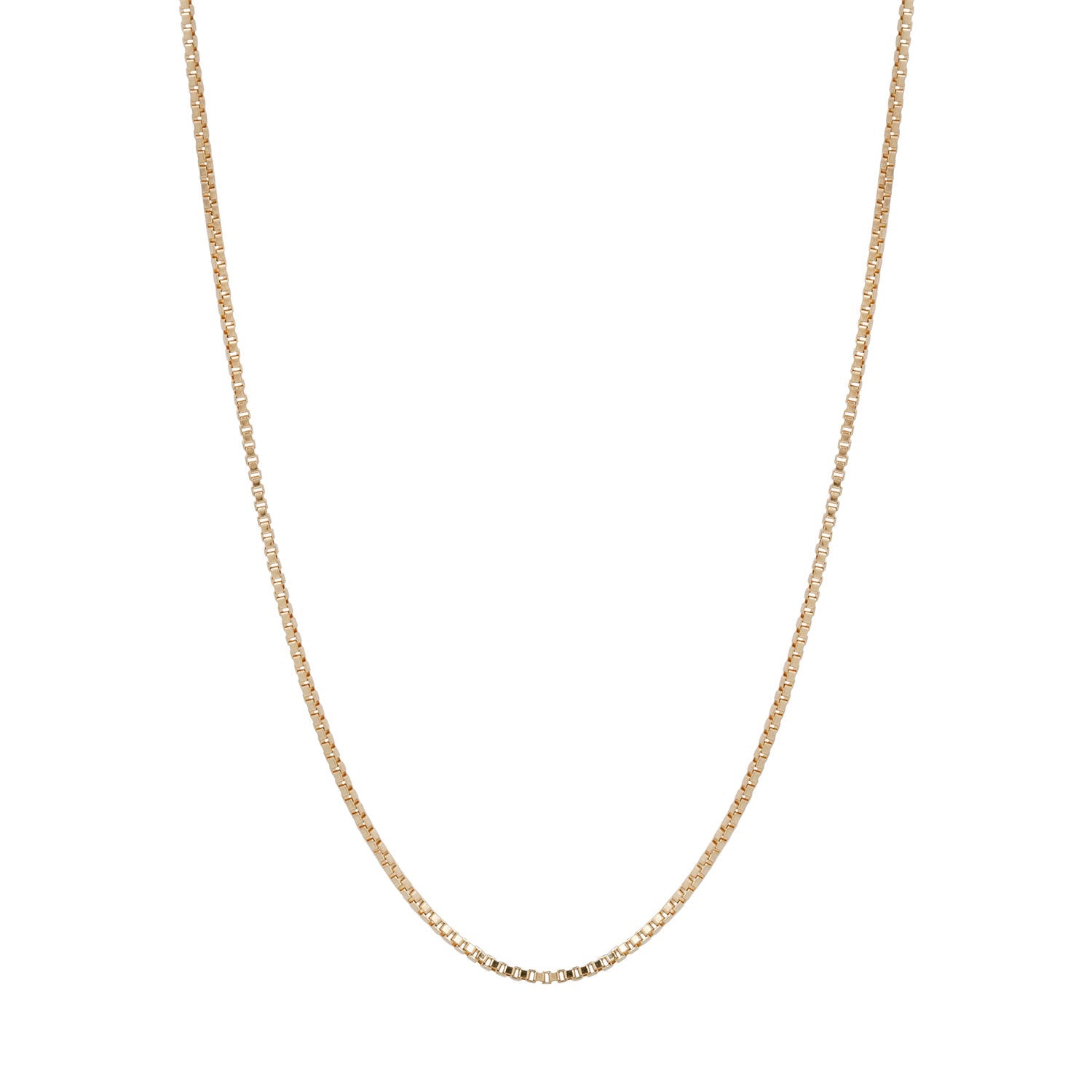 Whisper Box Chain Necklace