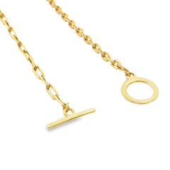 Layla Link & Luxe Toggle Chain