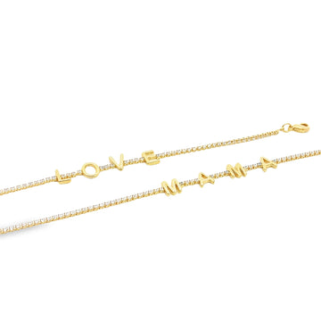 LOVE & MAMA CZ Bracelet