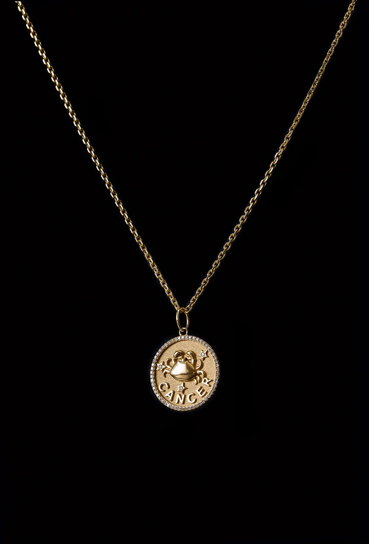 Zoey Zodiac Pendant Necklace