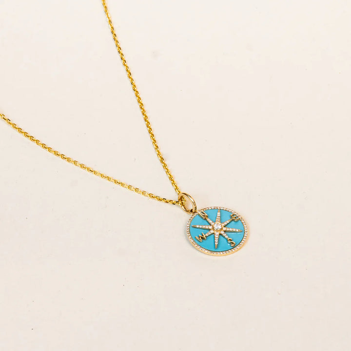 Catherine Compass Diamond Necklace