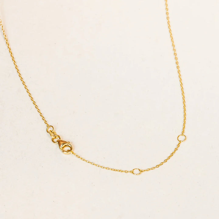 Olivia One Bezel Diamond Necklace