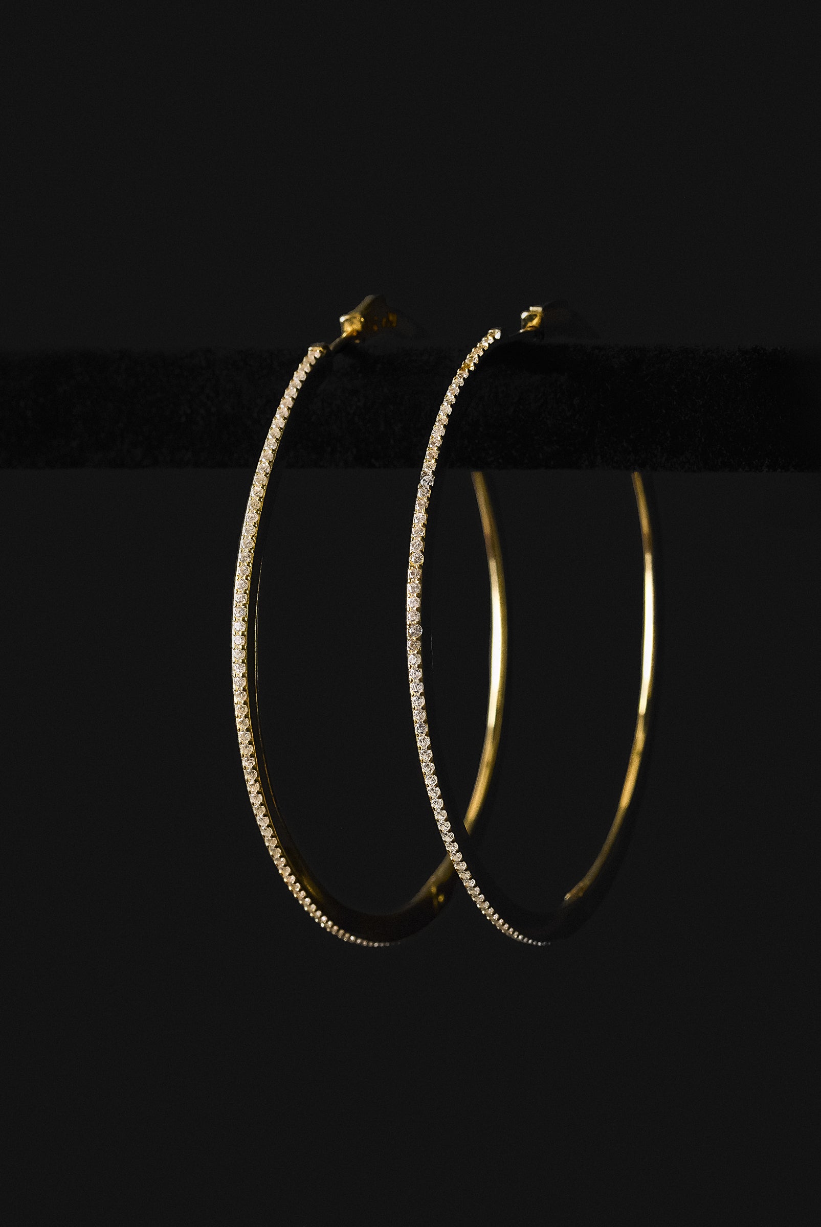 Caroline Diamond Hoops