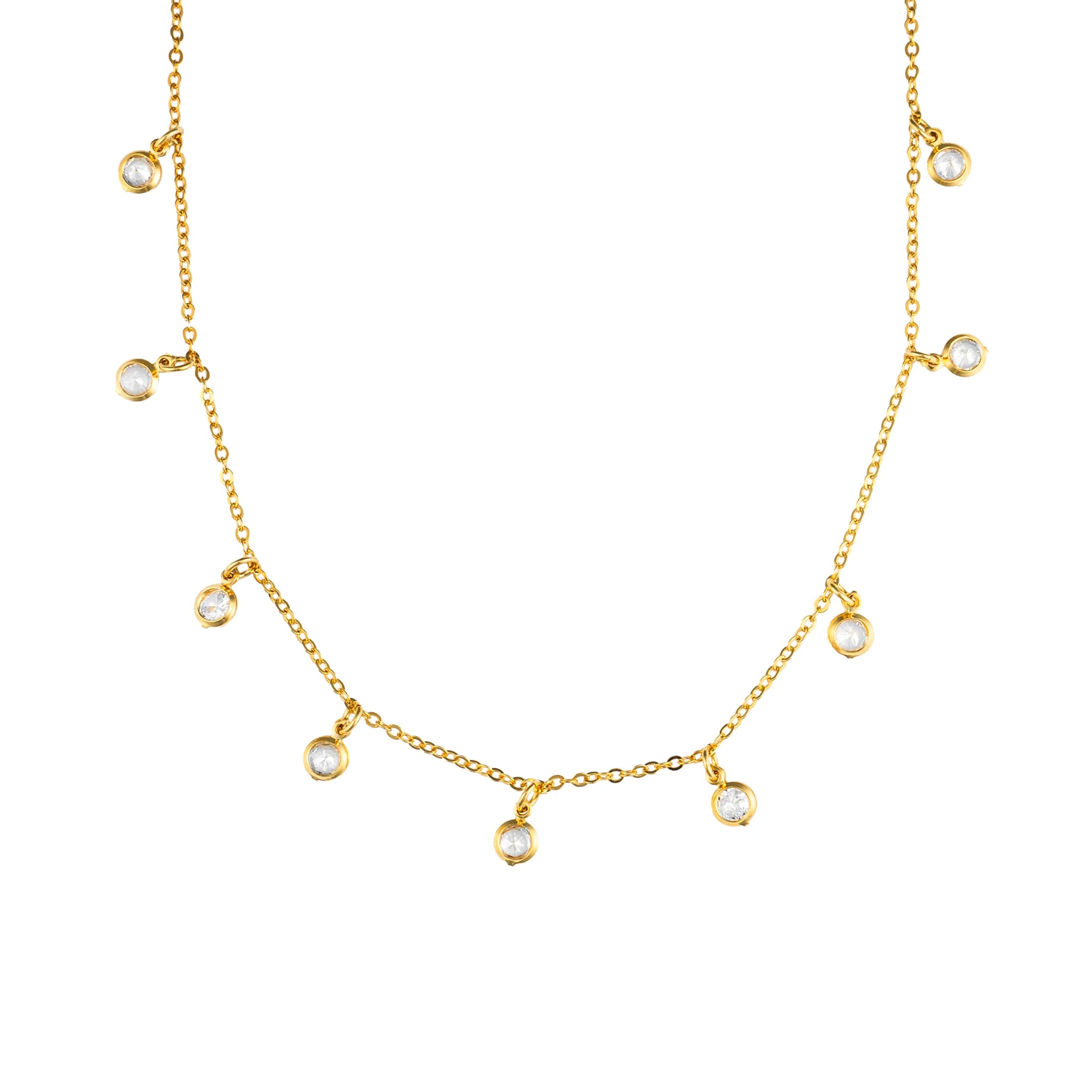 Crystal Rolo Necklace