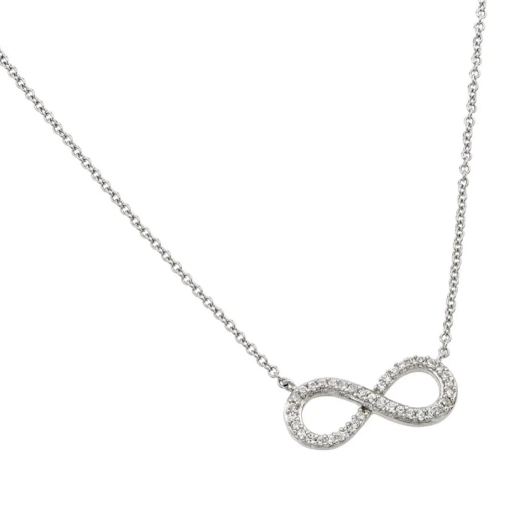 Necklace - Infinity Loop - Sterling SALE!