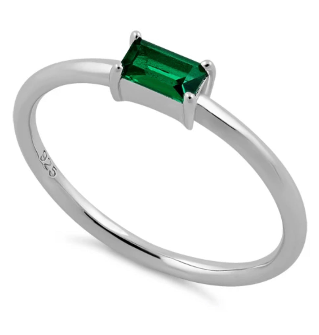 Emma Emerald Ring